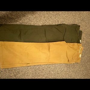 2 pairs of 7 Diamonds khakis.